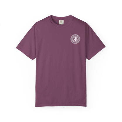 White Garment-Dyed T-Shirt — Classic Crewneck Tee