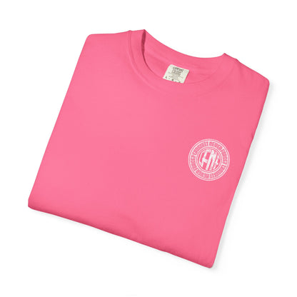 White Garment-Dyed T-Shirt — Classic Crewneck Tee