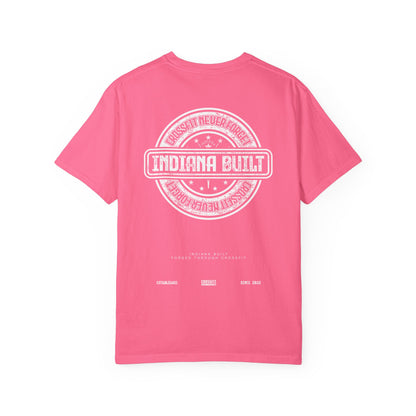 White Garment-Dyed T-Shirt — Classic Crewneck Tee