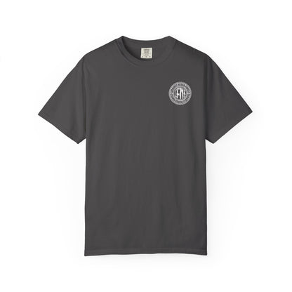 White Garment-Dyed T-Shirt — Classic Crewneck Tee