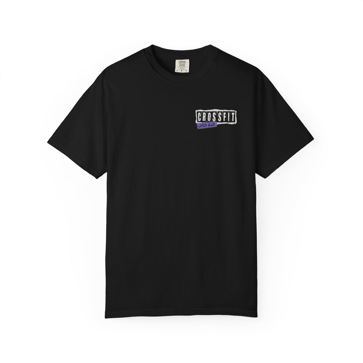 CrossFit Open 2025 Garment-Dyed T-Shirt — Retro Patch Graphic