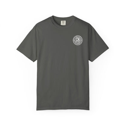 White Garment-Dyed T-Shirt — Classic Crewneck Tee