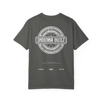 White Garment-Dyed T-Shirt — Classic Crewneck Tee