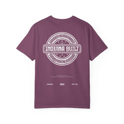 White Garment-Dyed T-Shirt — Classic Crewneck Tee