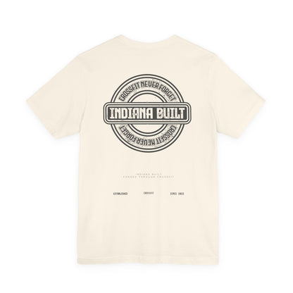 Indiana Built Vintage Stamp T‑Shirt
