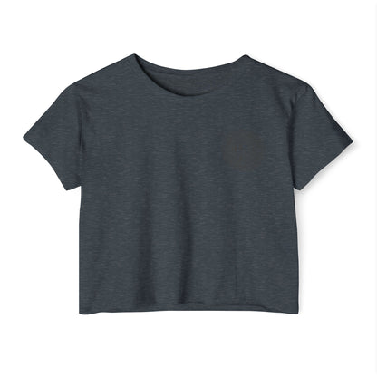 Indiana Built Crop Top — Women's Festival Graphic Tee