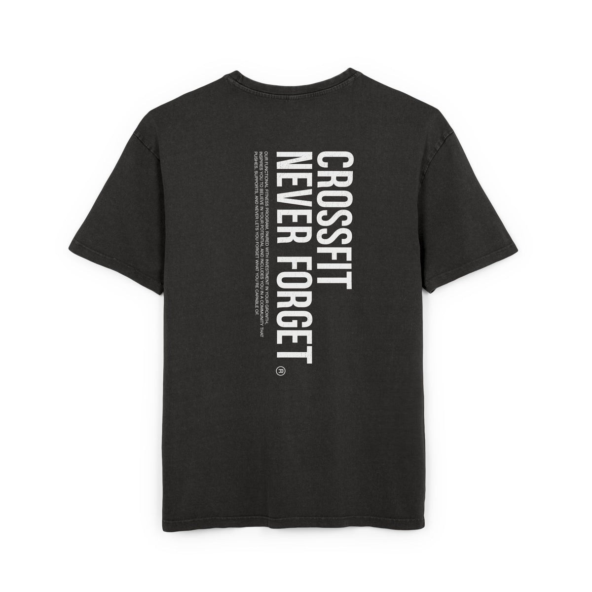 “CrossFit Never Forget” Oversized Men's Shirt