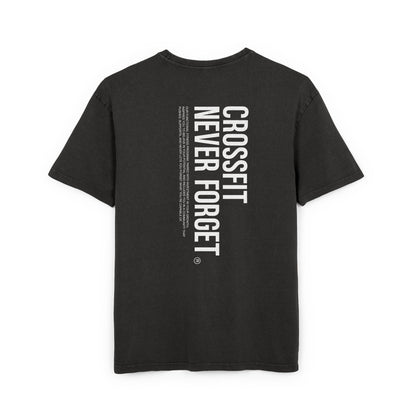 “CrossFit Never Forget” Oversized Men's Shirt
