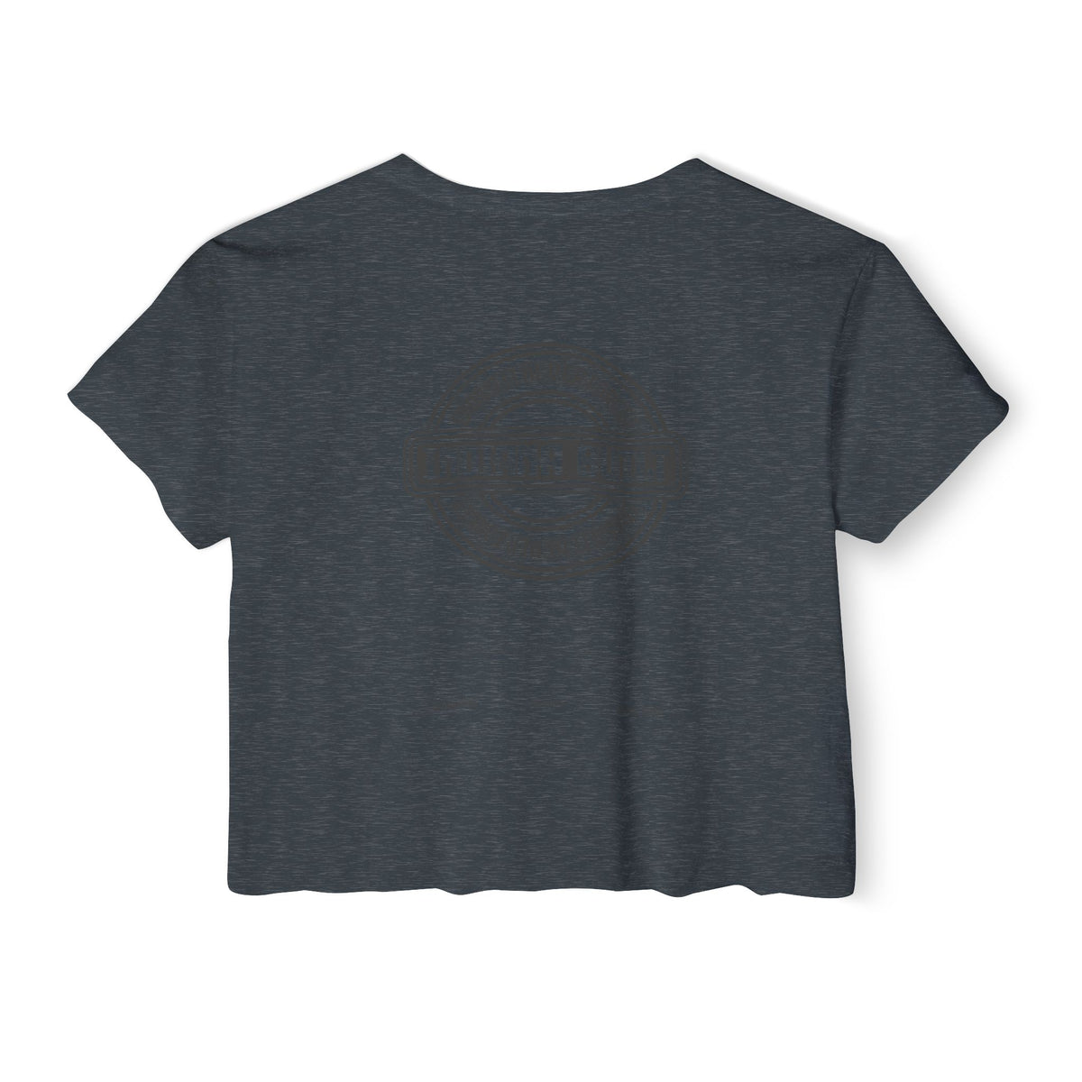 Indiana Built Crop Top — Women's Festival Graphic Tee