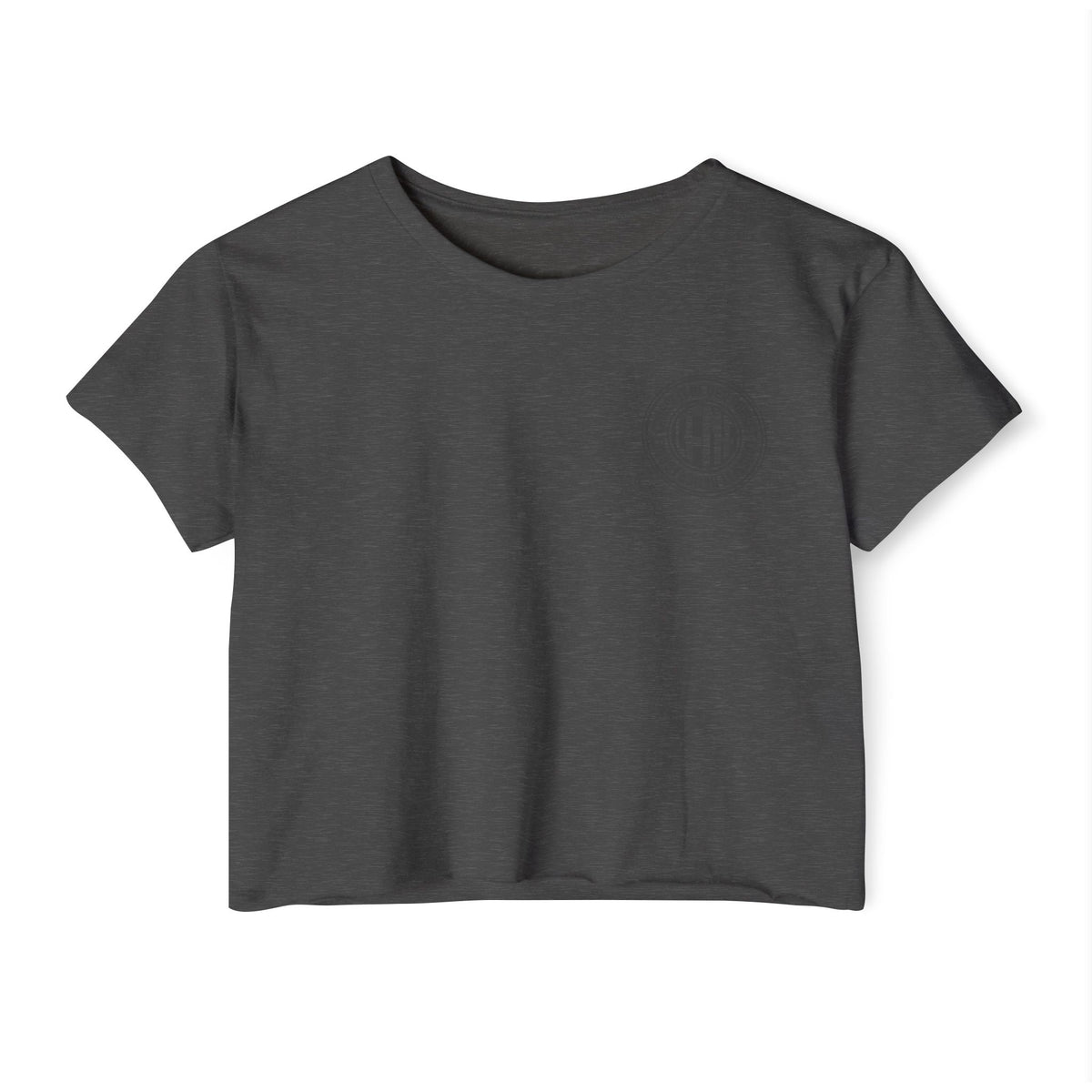 Indiana Built Crop Top — Women's Festival Graphic Tee