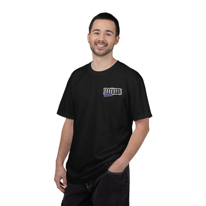 CrossFit Open 2025 Garment-Dyed T-Shirt — Retro Patch Graphic