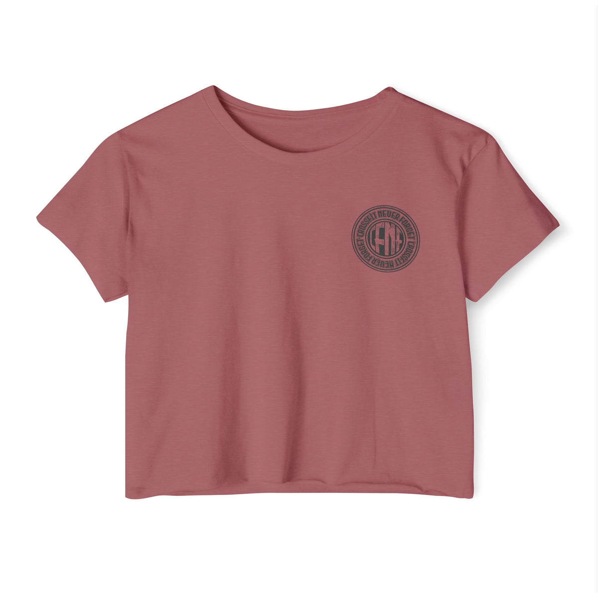 Indiana Built Crop Top — Women's Festival Graphic Tee