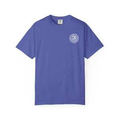 White Garment-Dyed T-Shirt — Classic Crewneck Tee