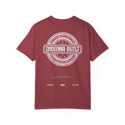 White Garment-Dyed T-Shirt — Classic Crewneck Tee