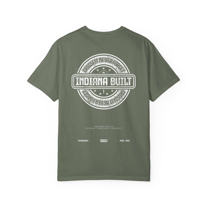 White Garment-Dyed T-Shirt — Classic Crewneck Tee