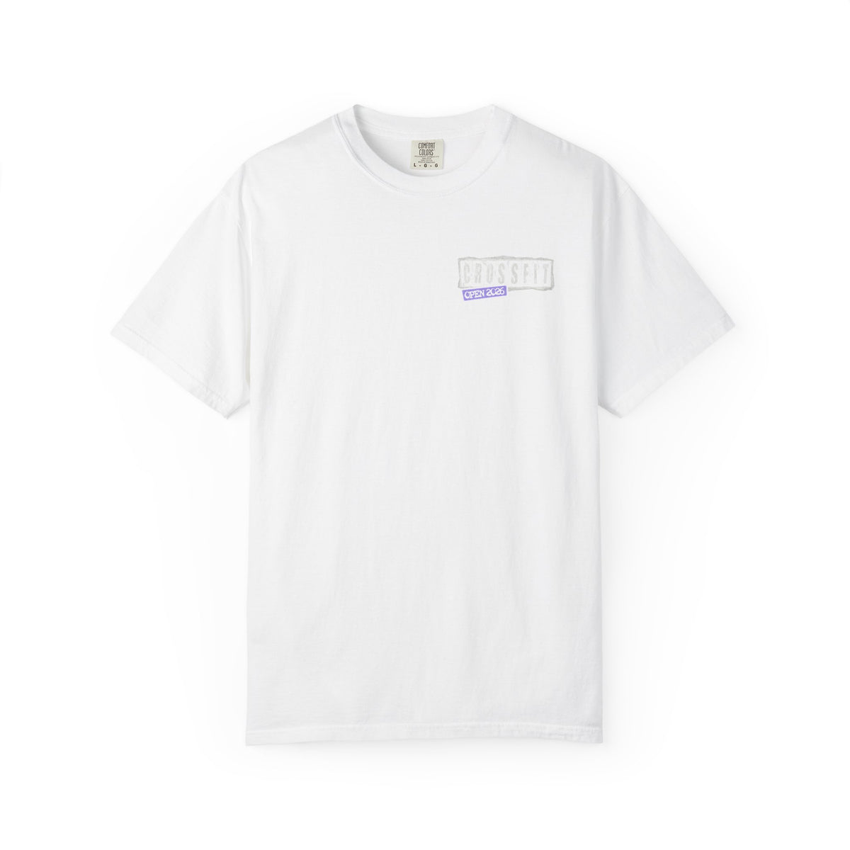 CrossFit Open 2025 Garment-Dyed T-Shirt — Retro Patch Graphic