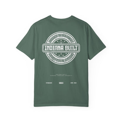 White Garment-Dyed T-Shirt — Classic Crewneck Tee