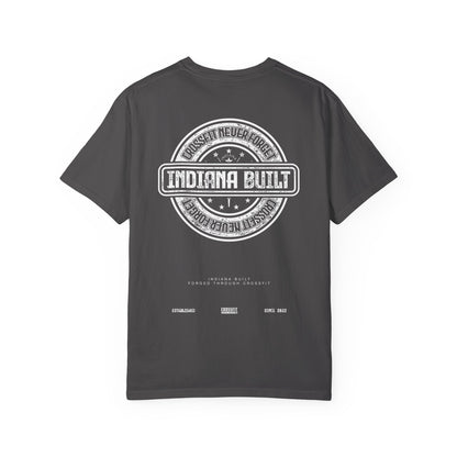 White Garment-Dyed T-Shirt — Classic Crewneck Tee