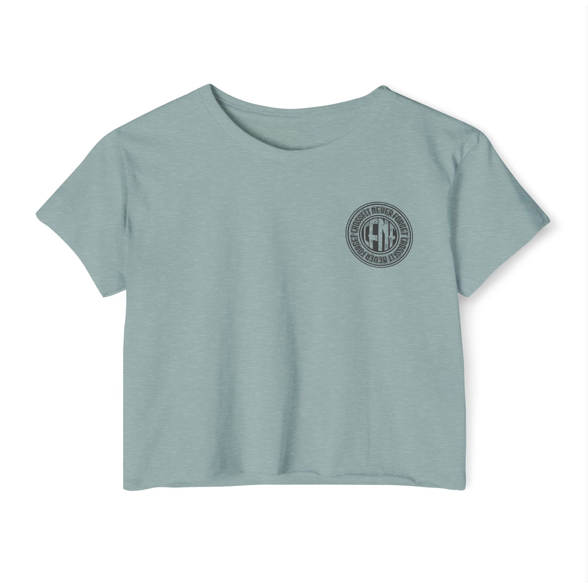 Indiana Built Crop Top — Women's Festival Graphic Tee