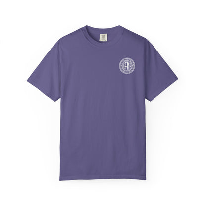 White Garment-Dyed T-Shirt — Classic Crewneck Tee