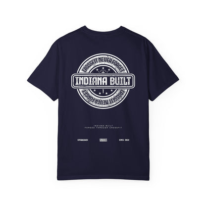 White Garment-Dyed T-Shirt — Classic Crewneck Tee
