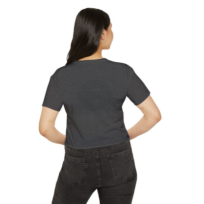 Indiana Built Crop Top — Women's Festival Graphic Tee