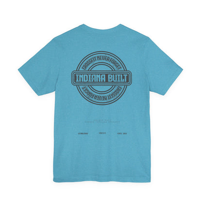 Indiana Built Vintage Stamp T‑Shirt