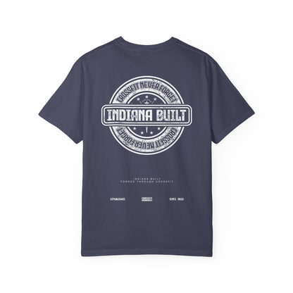 White Garment-Dyed T-Shirt — Classic Crewneck Tee